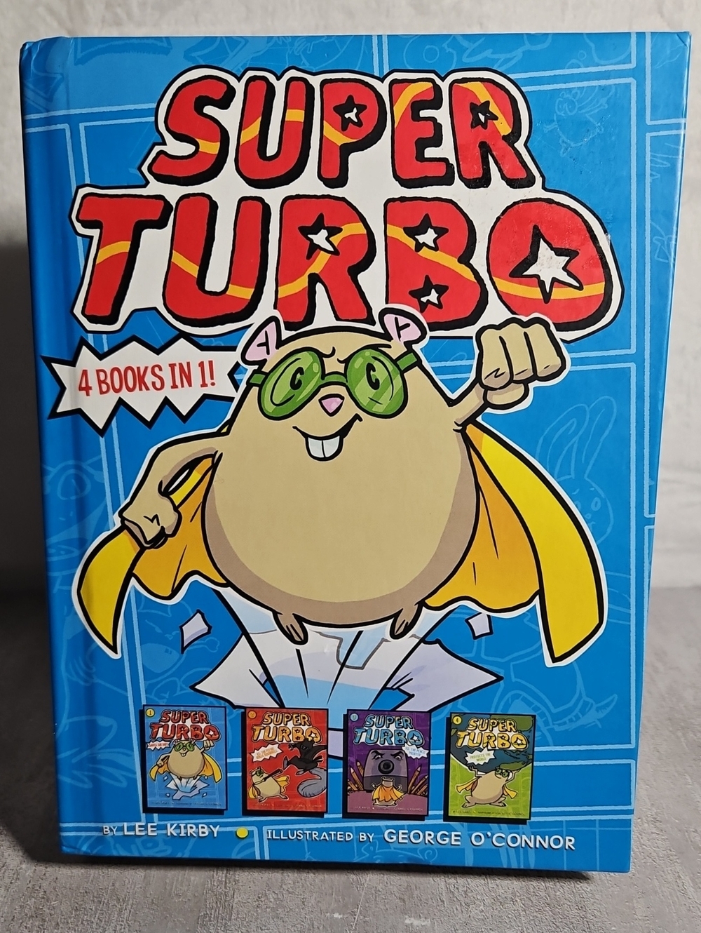 Super Turbo 4 Books in 1! written by Lee Kirby.